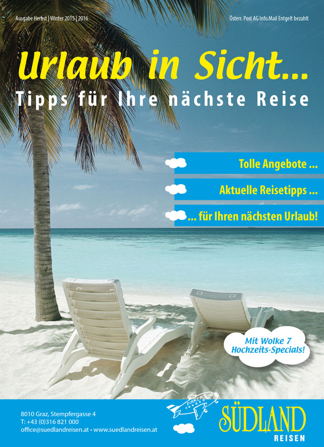 Südland Reisen Graz Magazin 2015