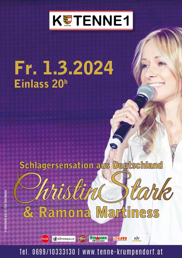 Christin Stark live Tenne Krumpendorf